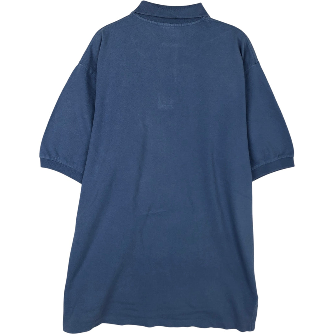 Ralph Lauren POLO by Ralph Lauren short sleeve polo shirt, men's size L cotton Blue type light blue Vintage Second Hand