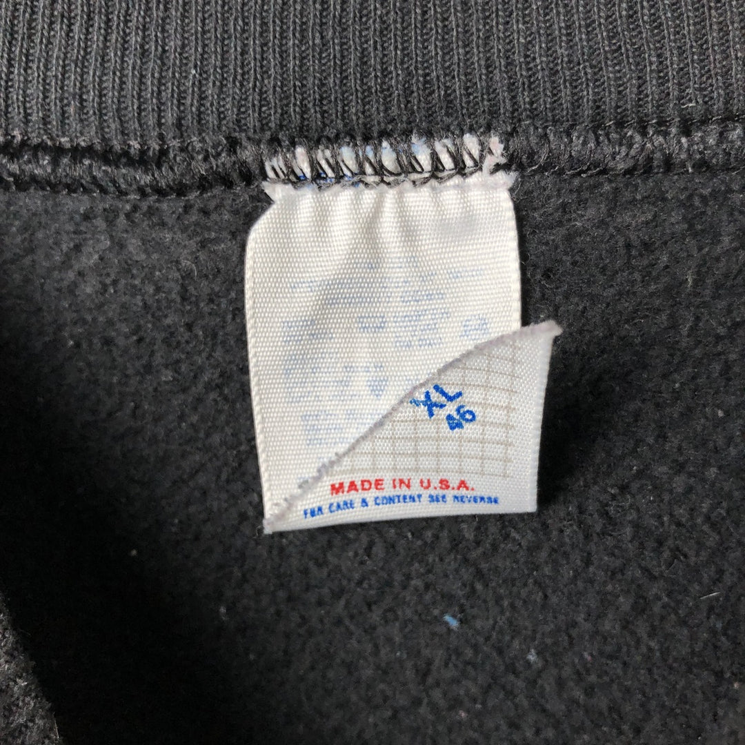 80s-90'S Jerseys Hard Rock Cafe Advertising Sweatshirt, Made in USA, Men's Size XL cotton black type Vintage Second Hand