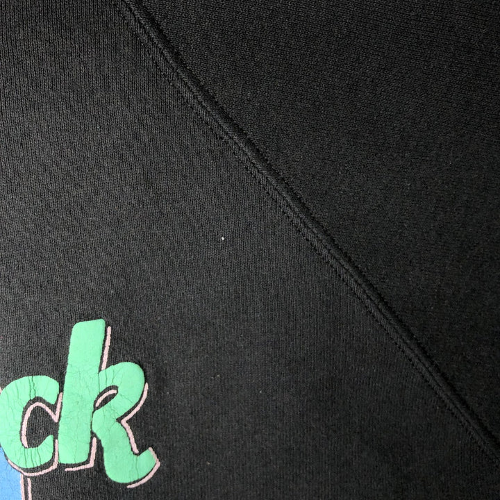 80s-90'S Jerseys Hard Rock Cafe Advertising Sweatshirt, Made in USA, Men's Size XL cotton black type Vintage Second Hand