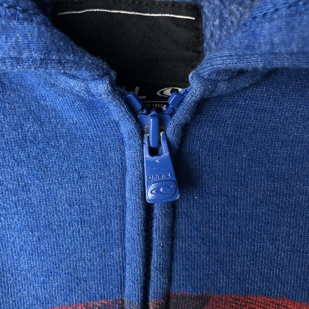 O'Neill ONEILL Sweatshirt Full Zip Hoodie Men's XL cotton blue type Vintage Second Hand