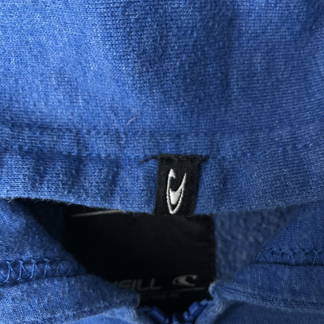 O'Neill ONEILL Sweatshirt Full Zip Hoodie Men's XL cotton blue type Vintage Second Hand