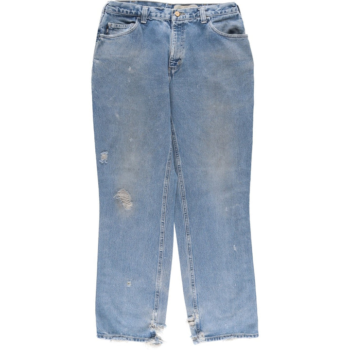 Carhartt FR Tapered Denim Pants, Men's, Size W36 unclear blue type Vintage Second Hand