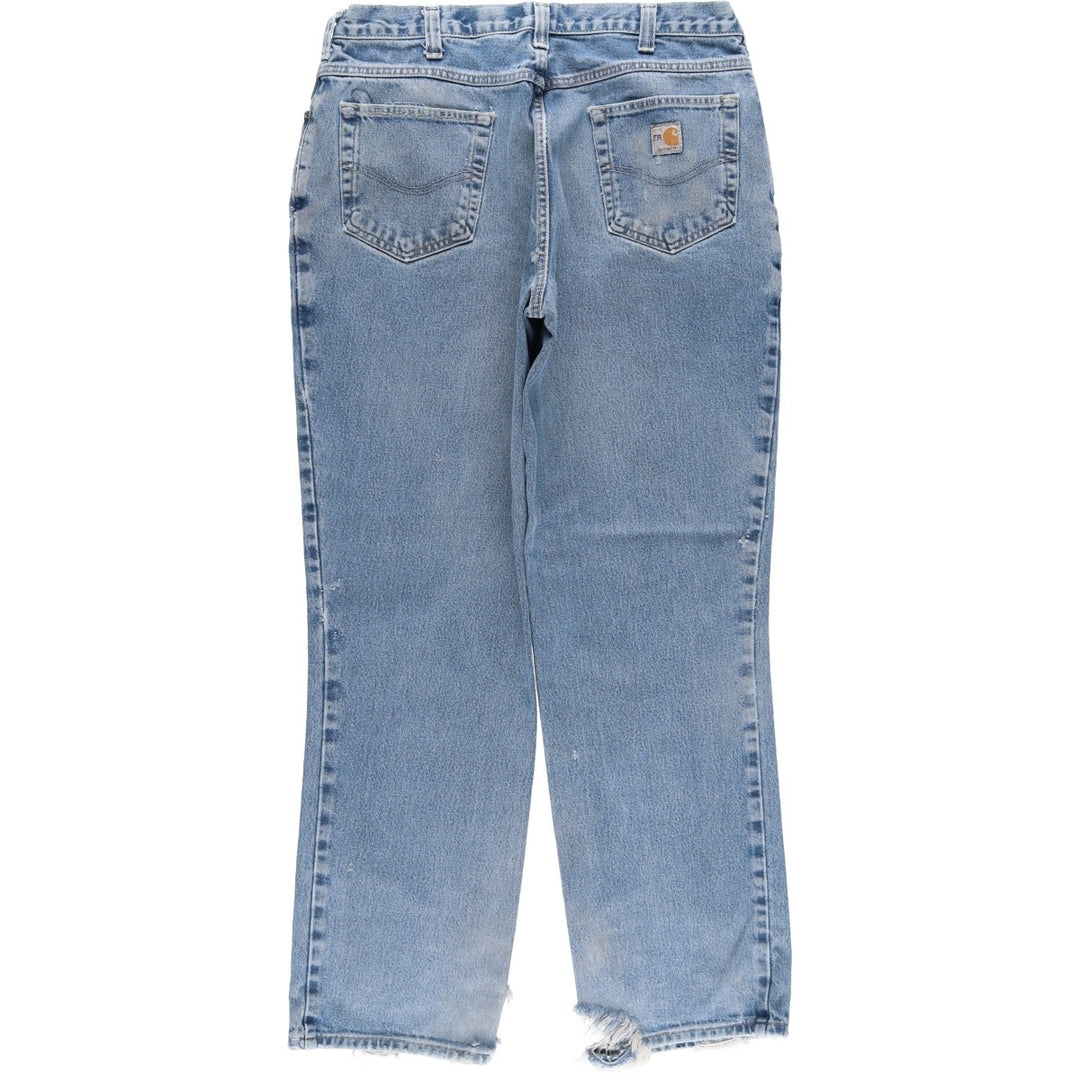 Carhartt FR Tapered Denim Pants, Men's, Size W36 unclear blue type Vintage Second Hand