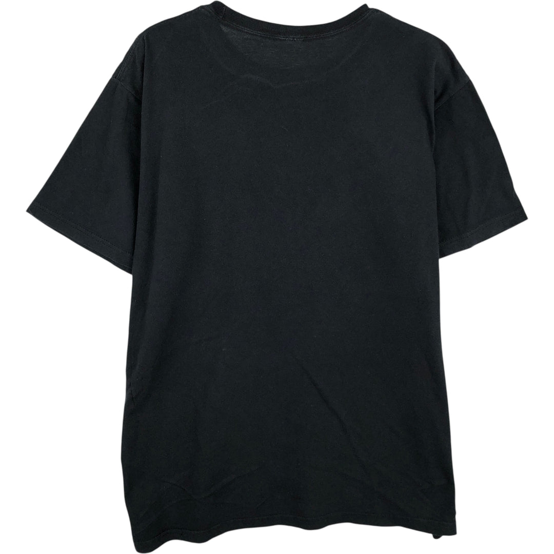 THE BEATLES Band T-shirt, Band T, Men's XL size cotton black type Vintage Second Hand