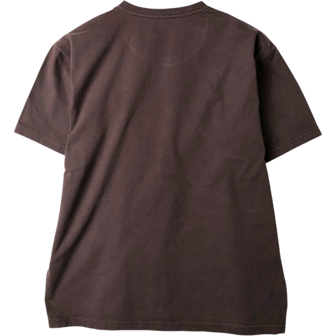 The Doors band t-shirt, men's size L (approx.) cotton brown type Vintage Second Hand