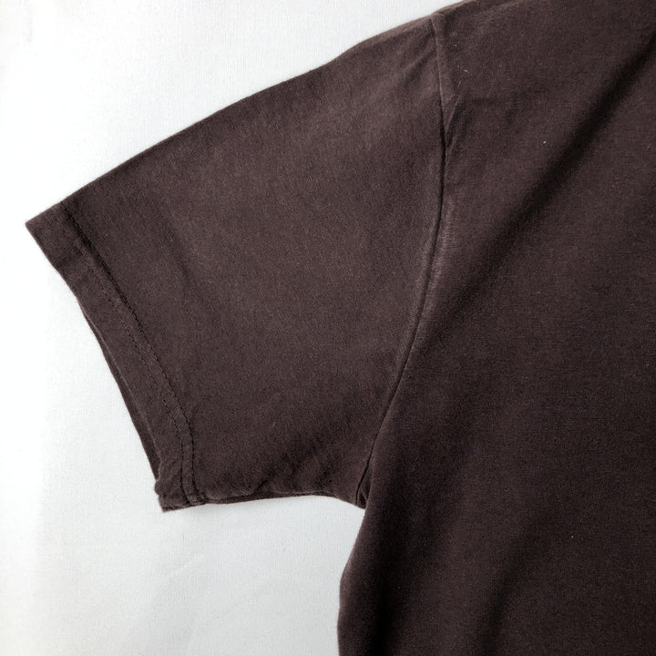 The Doors band t-shirt, men's size L (approx.) cotton brown type Vintage Second Hand