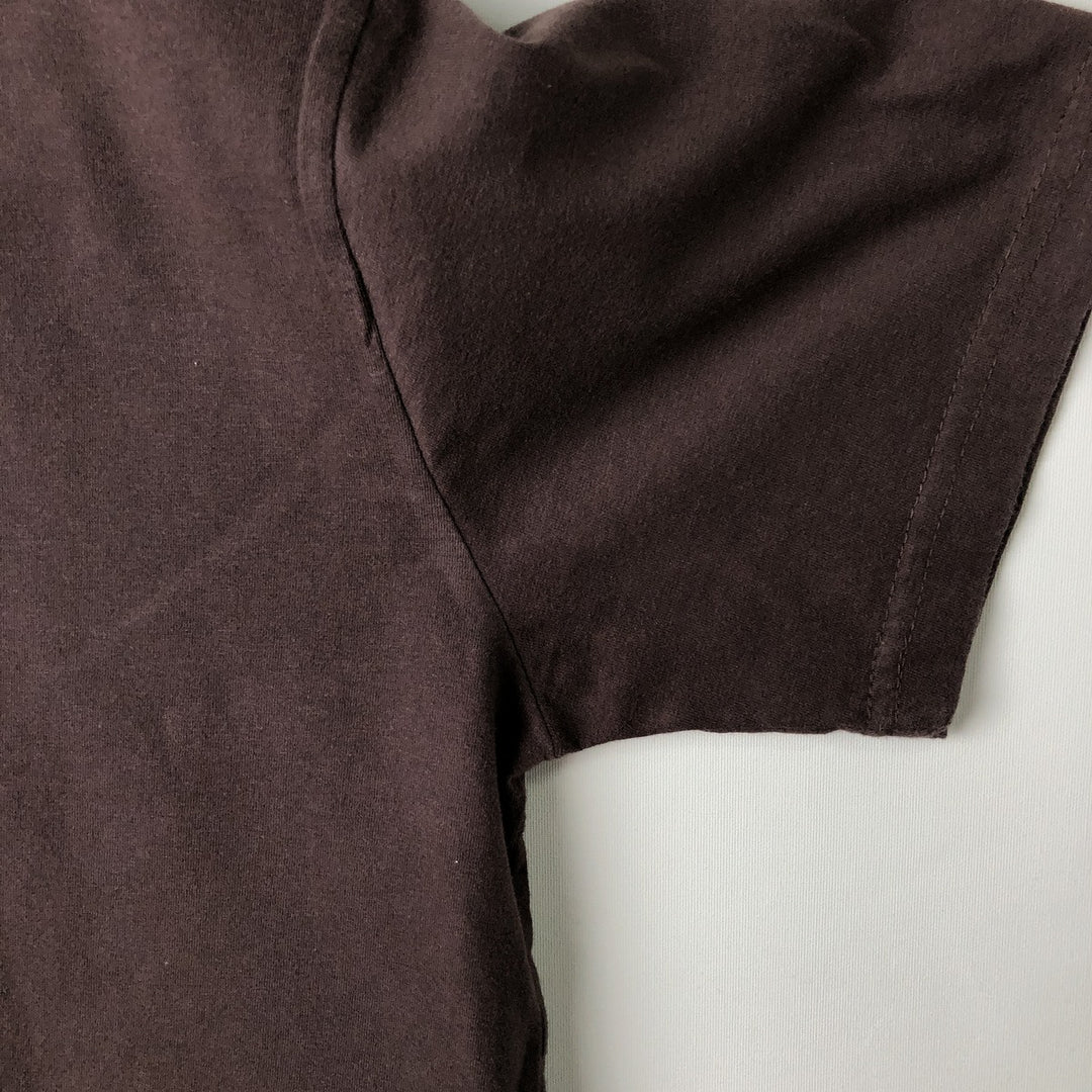 The Doors band t-shirt, men's size L (approx.) cotton brown type Vintage Second Hand