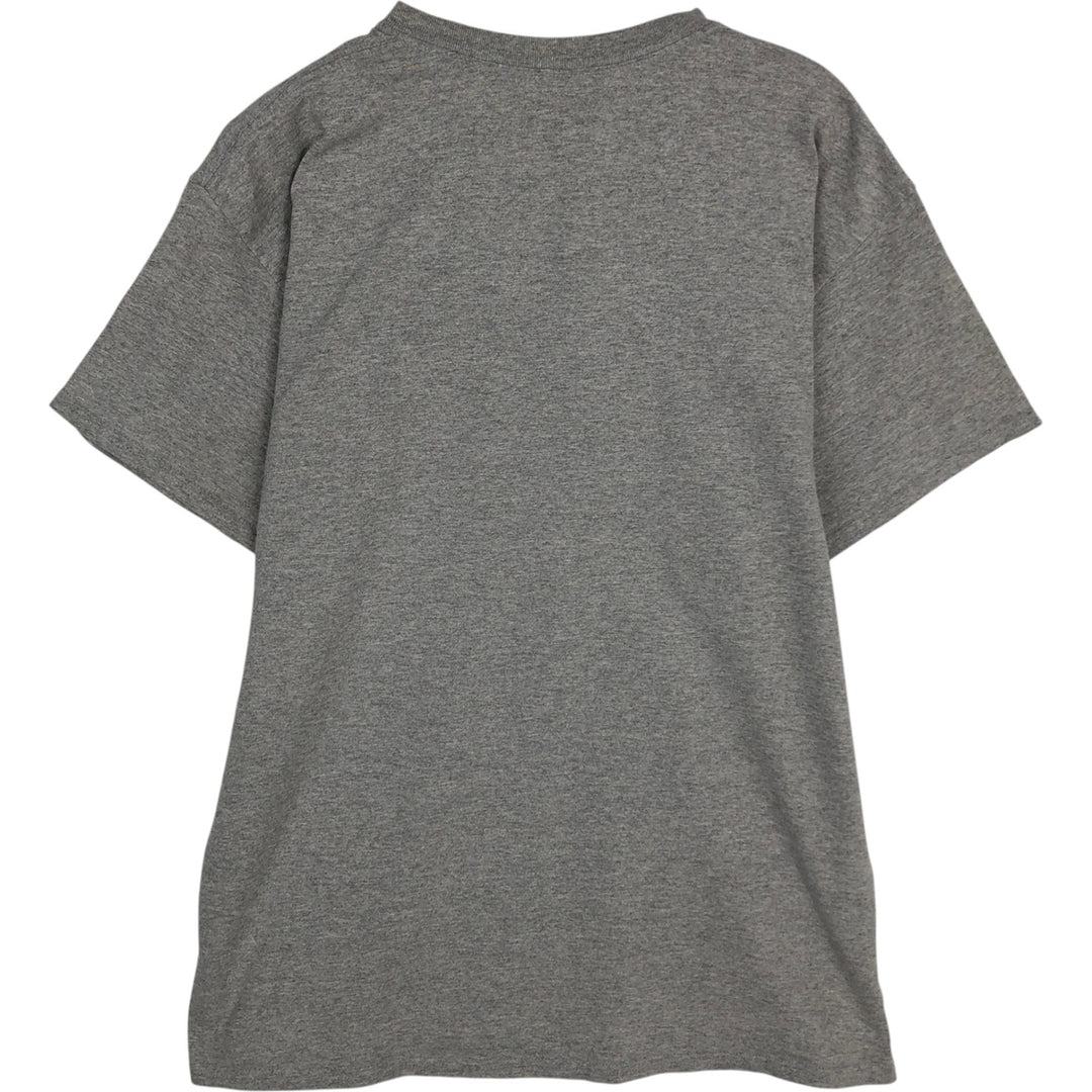 Gildan Aerosmith Band T-Shirt, Men's Size L cotton gray type Vintage Second Hand