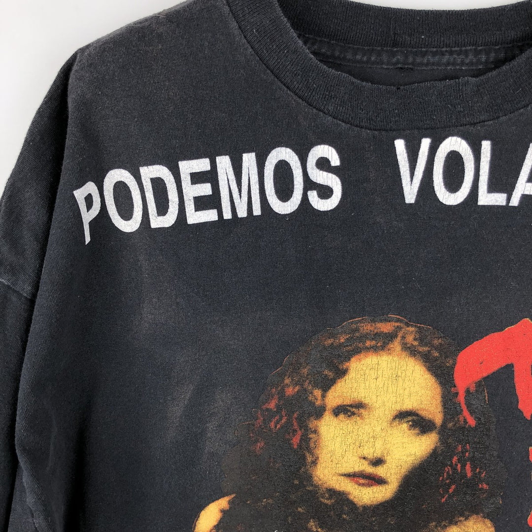 EI TRI Band T-Shirt, Men's XL unclear black type Vintage Second Hand