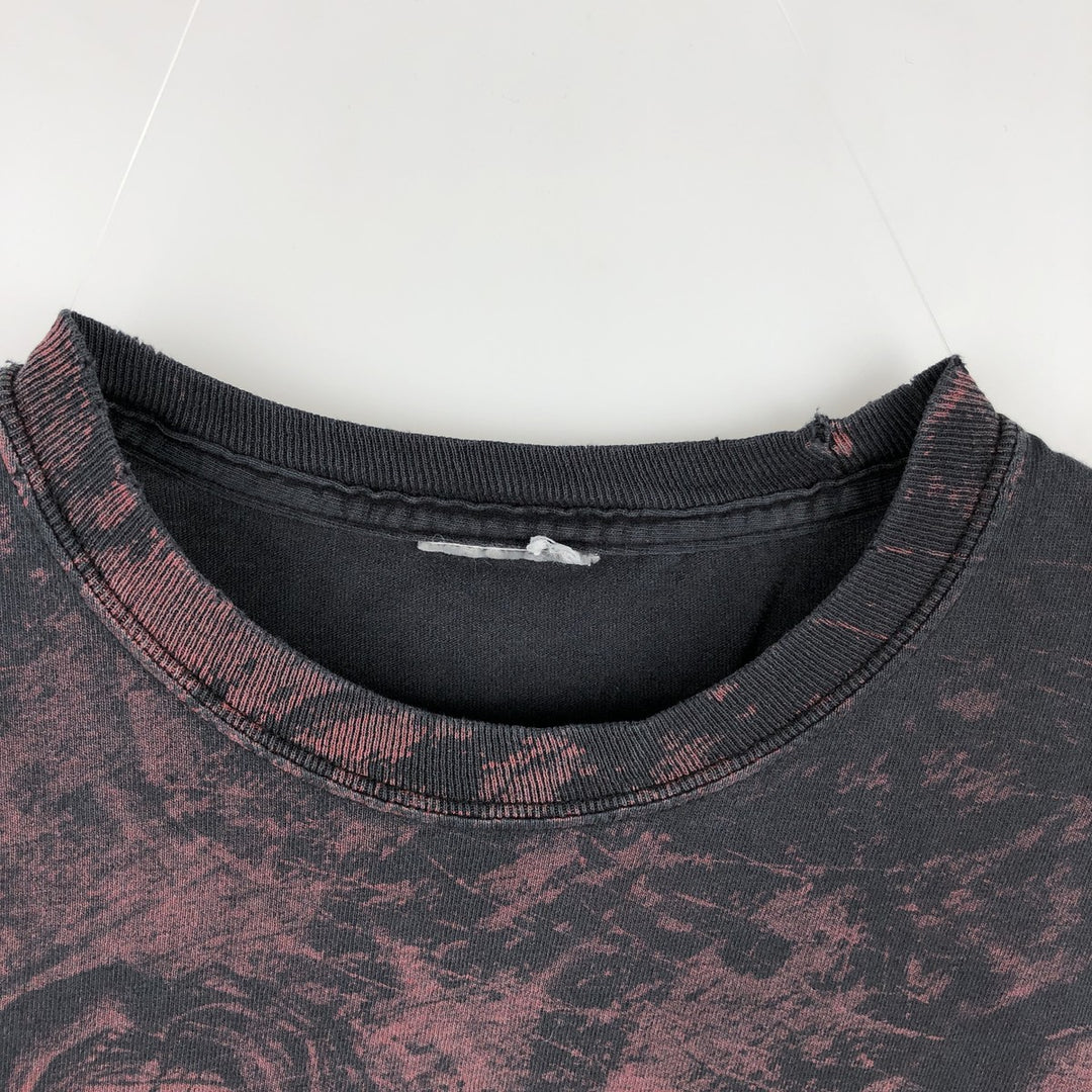 Slipknot All-Over Print Band T-Shirt, Men's Size XL unclear black type Vintage Second Hand