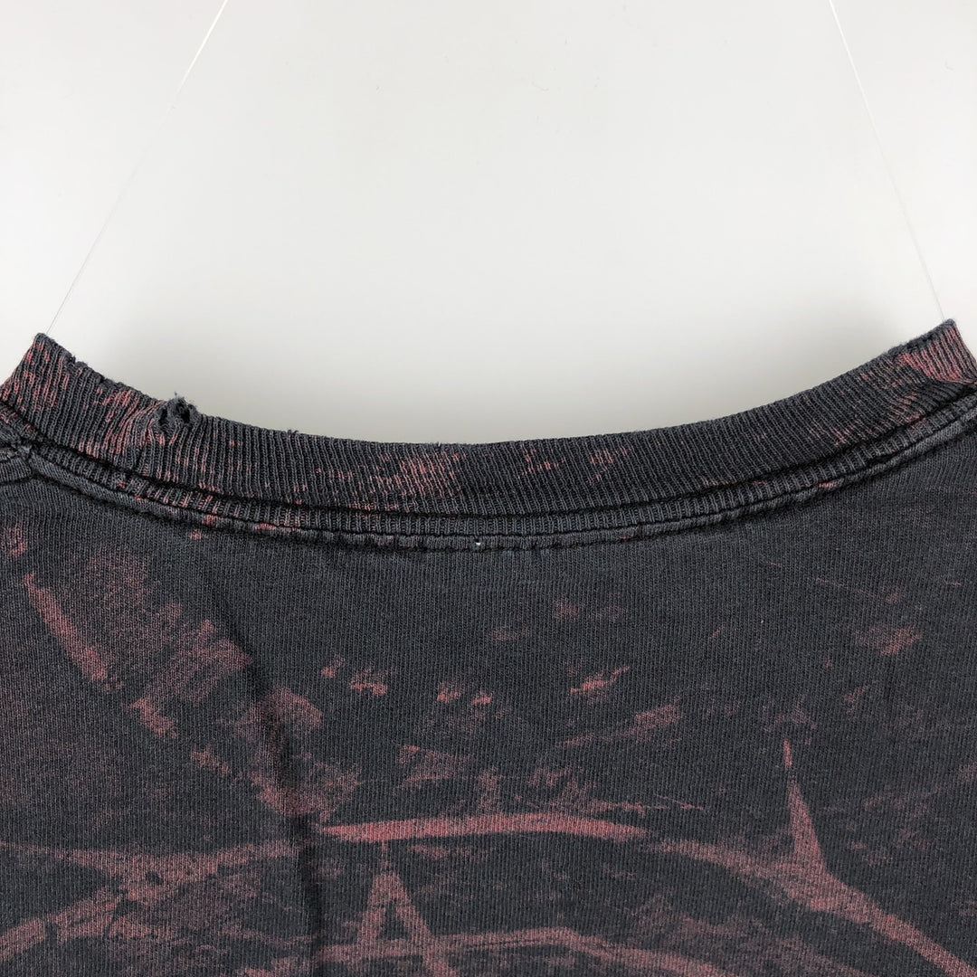 Slipknot All-Over Print Band T-Shirt, Men's Size XL unclear black type Vintage Second Hand