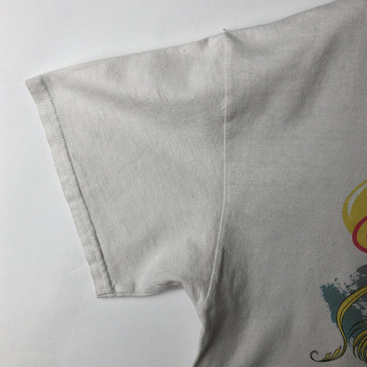 SAILOR MOON Sailor Moon Anime Character Print T-Shirt, Men's Size L cotton white type Vintage Second Hand