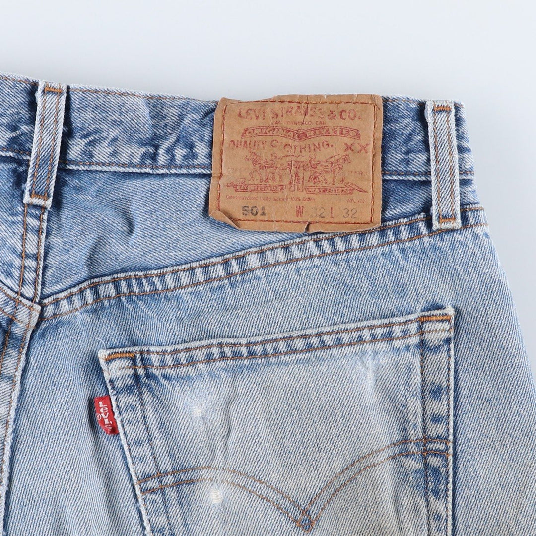 2000'S Levi's 501-0193 Straight Denim Pants, Men's, Size W31 cotton blue type Vintage Second Hand