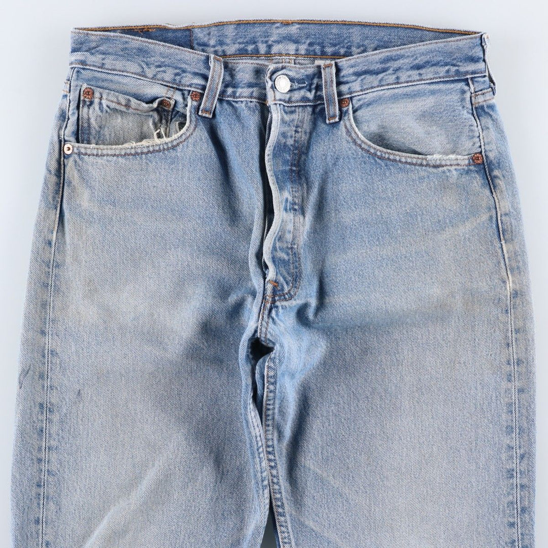 2000'S Levi's 501-0193 Straight Denim Pants, Men's, Size W31 cotton blue type Vintage Second Hand