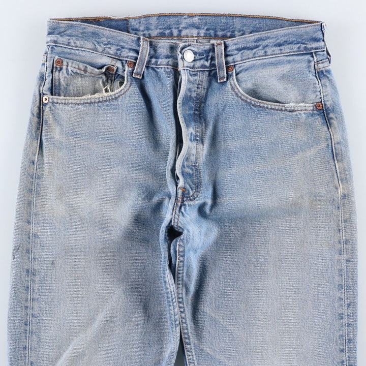 2000'S Levi's 501-0193 Straight Denim Pants, Men's, Size W31 cotton blue type Vintage Second Hand