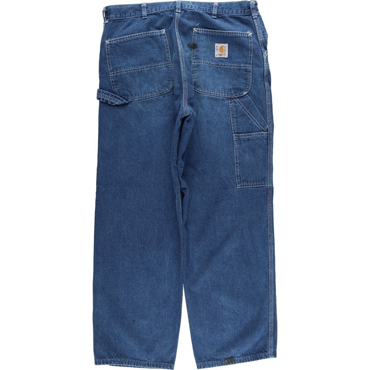 Carhartt Men's Denim Painter Pants, Size W35 unclear blue type Vintage Second Hand