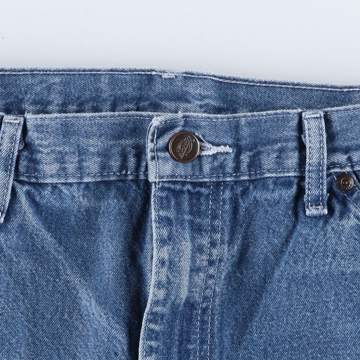 Dickies denim painter pants for men, equivalent to W33 cotton blue type Vintage Second Hand