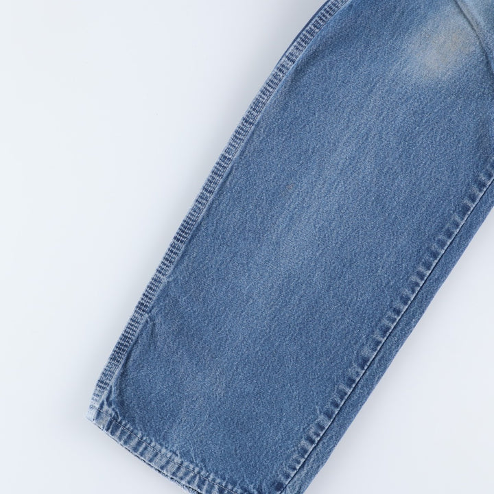 Dickies denim painter pants for men, equivalent to W33 cotton blue type Vintage Second Hand
