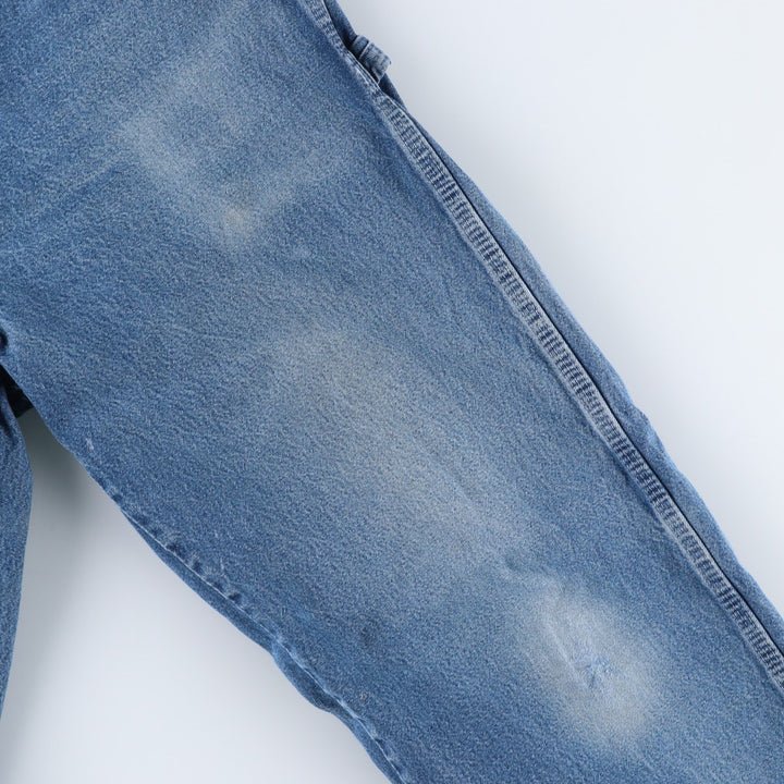 Dickies denim painter pants for men, equivalent to W33 cotton blue type Vintage Second Hand