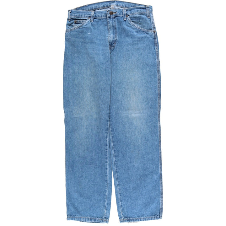 Dickies denim painter pants for men, equivalent to W33 cotton blue type Vintage Second Hand
