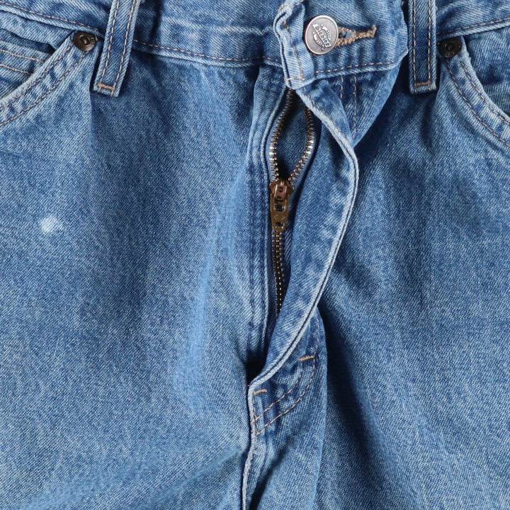 Dickies denim painter pants for men, equivalent to W33 cotton blue type Vintage Second Hand