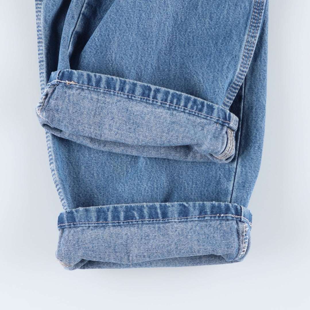 Dickies denim painter pants for men, equivalent to W33 cotton blue type Vintage Second Hand