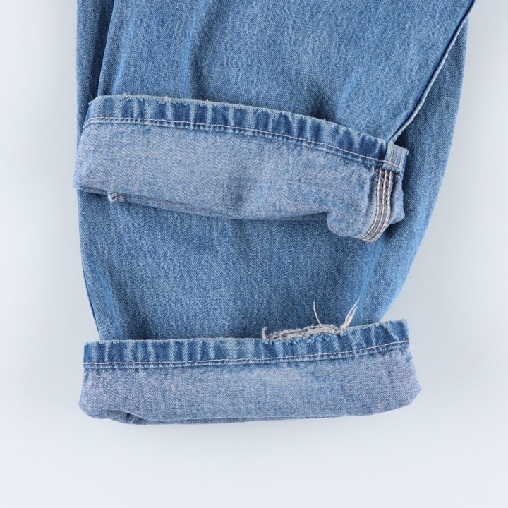 Dickies denim painter pants for men, equivalent to W33 cotton blue type Vintage Second Hand