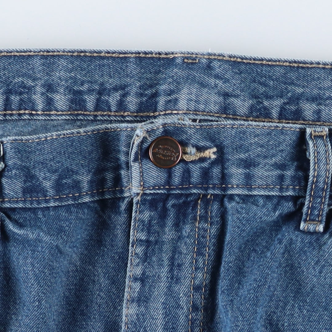 Dickies denim painter pants for men, equivalent to W37 cotton blue type Vintage Second Hand
