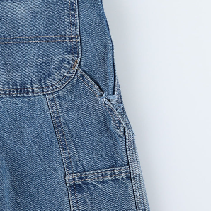 Dickies denim painter pants for men, equivalent to W37 cotton blue type Vintage Second Hand