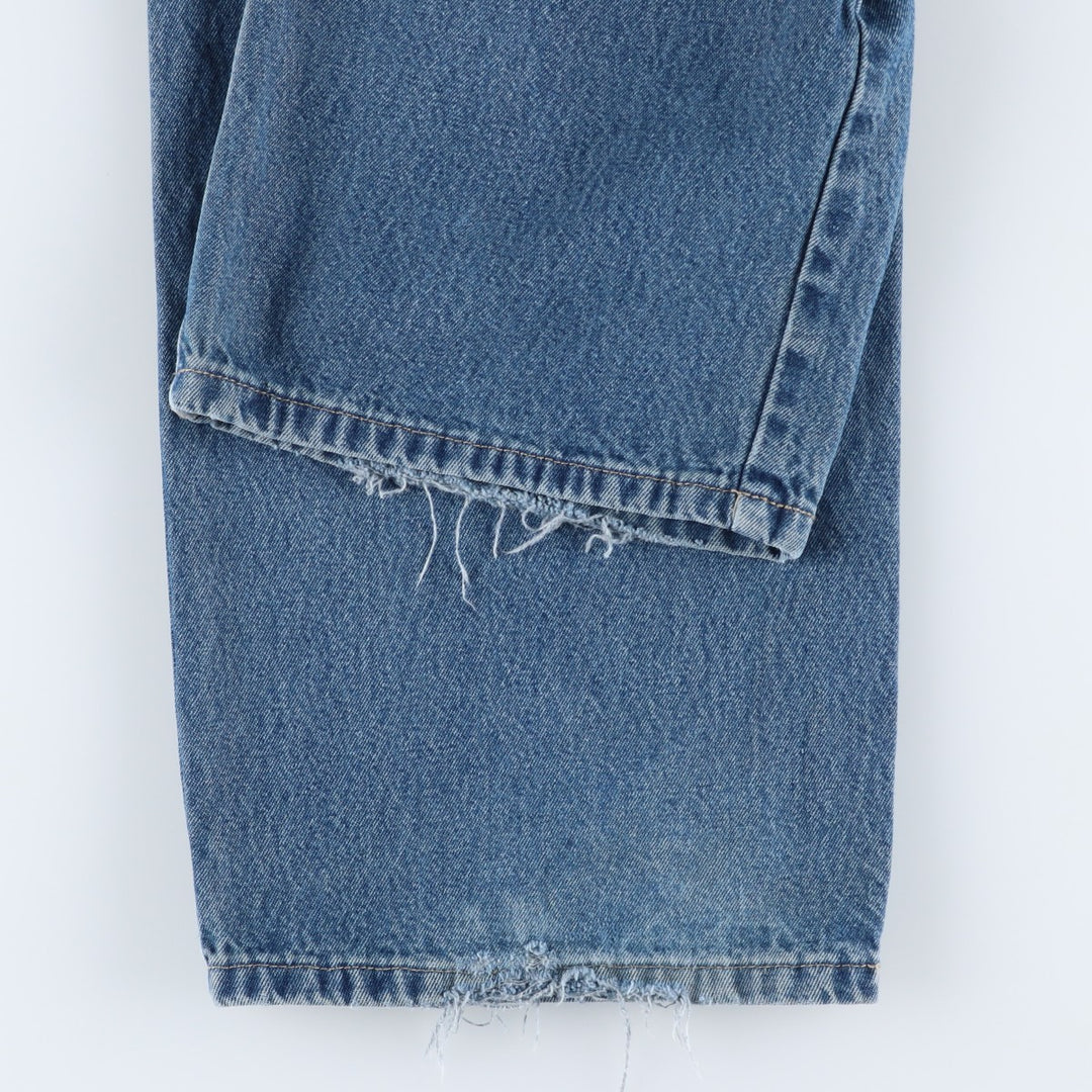 Dickies denim painter pants for men, equivalent to W37 cotton blue type Vintage Second Hand