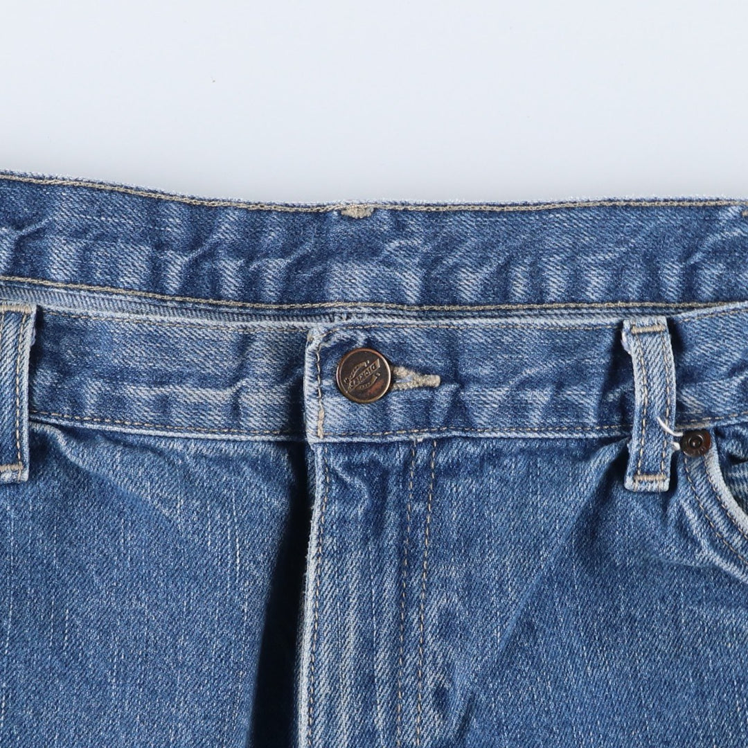 Dickies denim painter pants for men, equivalent to W37 cotton blue type Vintage Second Hand