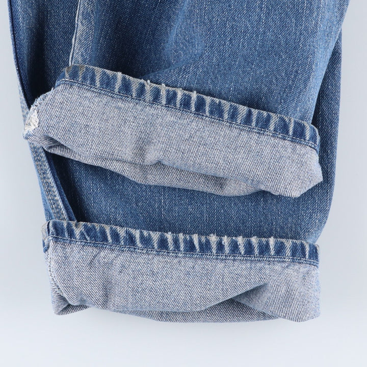 Dickies denim painter pants for men, equivalent to W37 cotton blue type Vintage Second Hand
