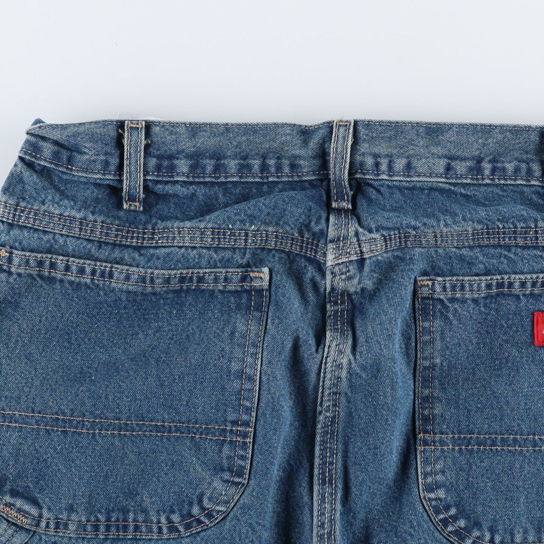 Dickies denim painter pants for men, equivalent to W33 cotton blue type Vintage Second Hand
