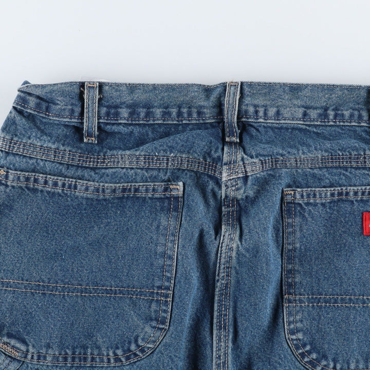 Dickies denim painter pants for men, equivalent to W33 cotton blue type Vintage Second Hand