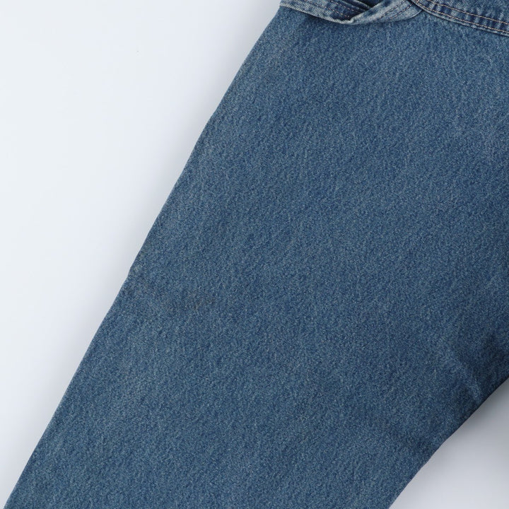 Dickies denim painter pants for men, equivalent to W33 cotton blue type Vintage Second Hand