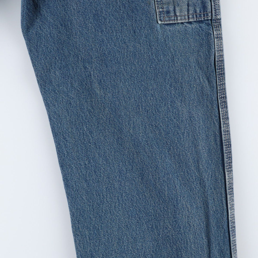 Dickies denim painter pants for men, equivalent to W33 cotton blue type Vintage Second Hand