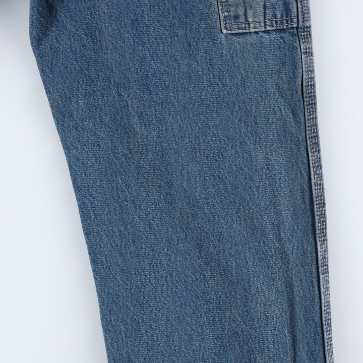 Dickies denim painter pants for men, equivalent to W33 cotton blue type Vintage Second Hand