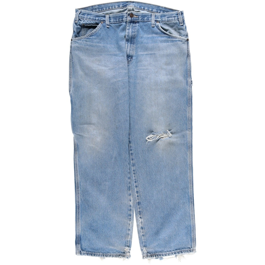 Dickies Relaxed Fit Denim Painter Pants Men's W36 cotton blue type Vintage Second Hand