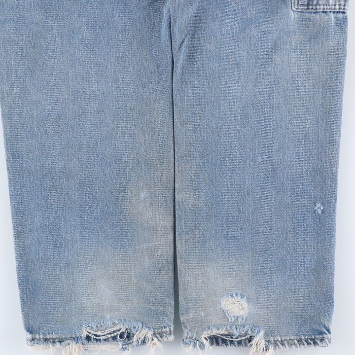 Dickies Relaxed Fit Denim Painter Pants Men's W36 cotton blue type Vintage Second Hand