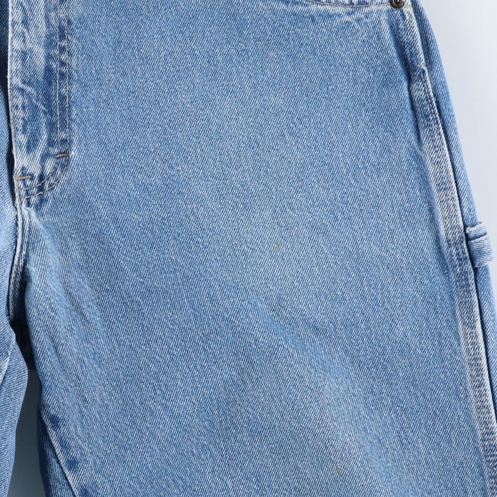 Dickies denim painter pants for men, equivalent to W34 cotton blue type Vintage Second Hand