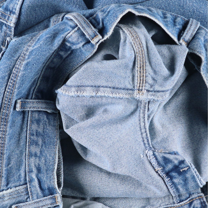 Dickies denim painter pants for men, equivalent to W34 cotton blue type Vintage Second Hand