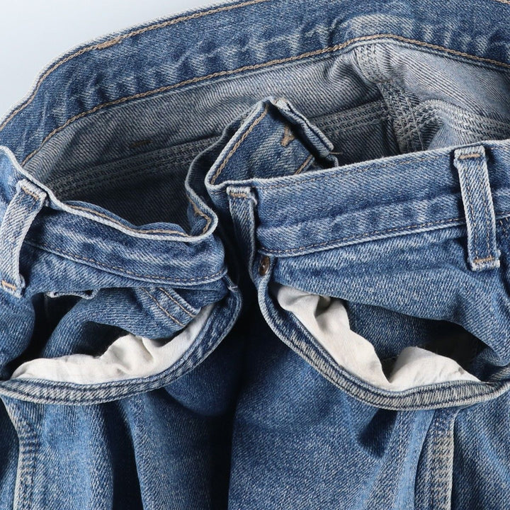 Dickies denim painter pants for men, equivalent to w36 unclear blue type Vintage Second Hand