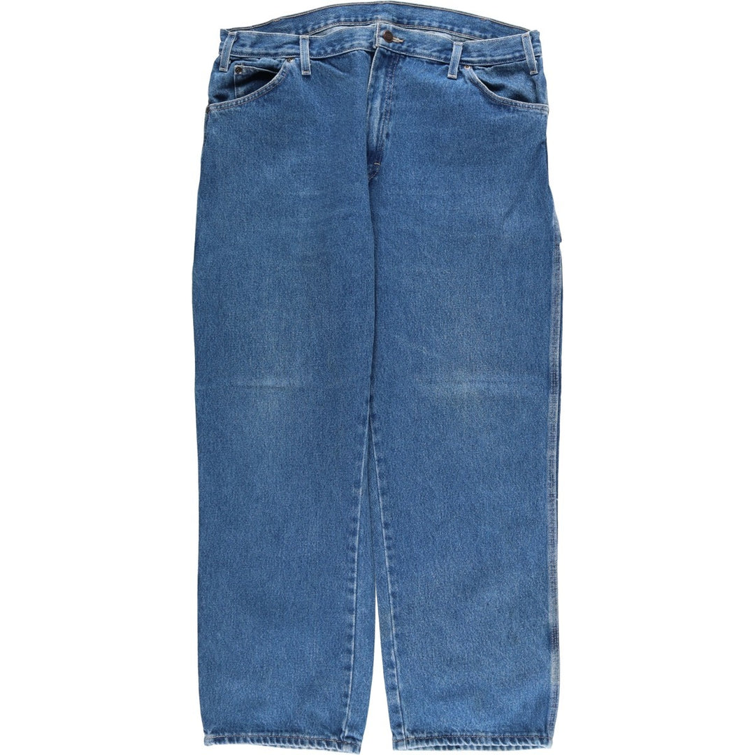 Dickies Relaxed Fit Denim Painter Pants Men's W37 cotton blue type Vintage Second Hand