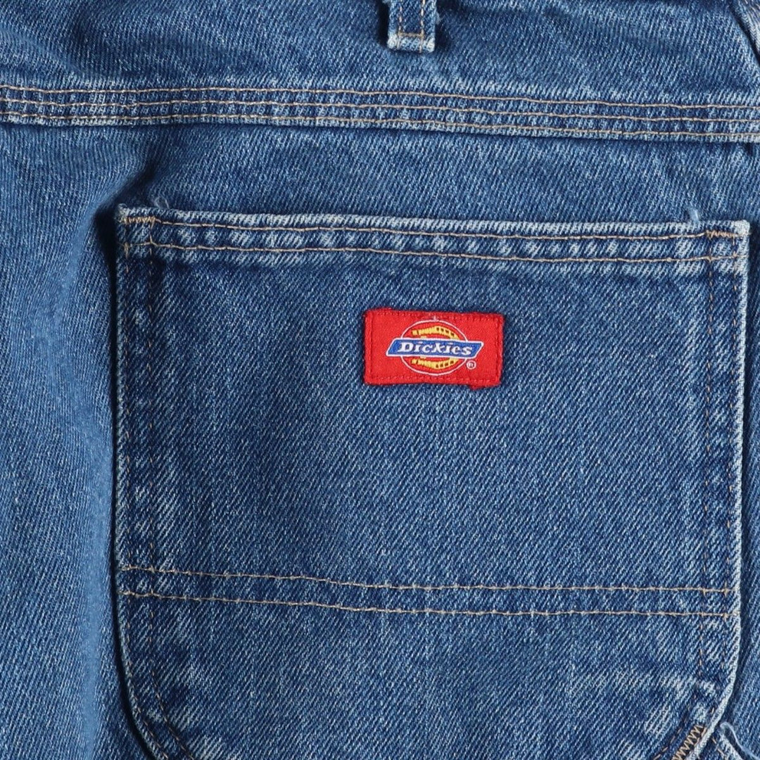 Dickies Relaxed Fit Denim Painter Pants Men's W37 cotton blue type Vintage Second Hand