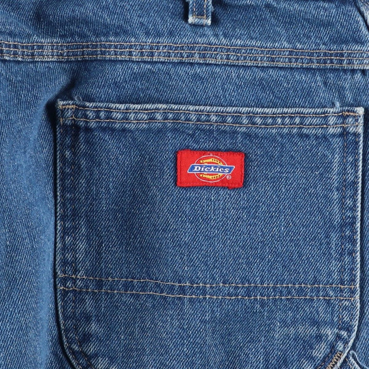 Dickies Relaxed Fit Denim Painter Pants Men's W37 cotton blue type Vintage Second Hand