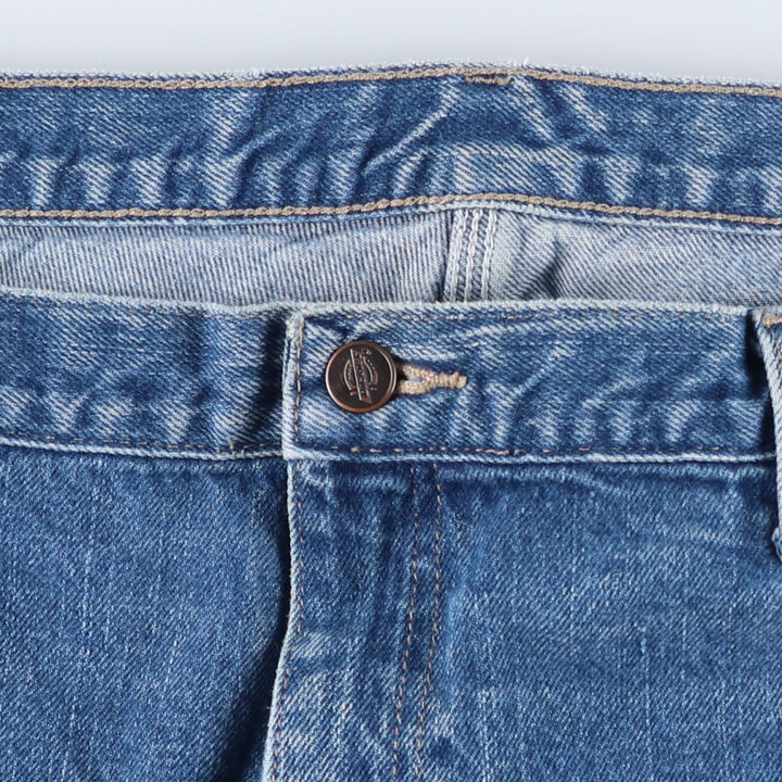 Dickies denim painter pants for men, equivalent to W39 unclear blue type Vintage Second Hand