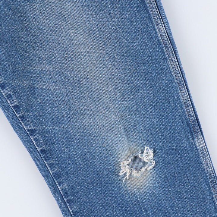 Dickies denim painter pants for men, equivalent to W39 unclear blue type Vintage Second Hand