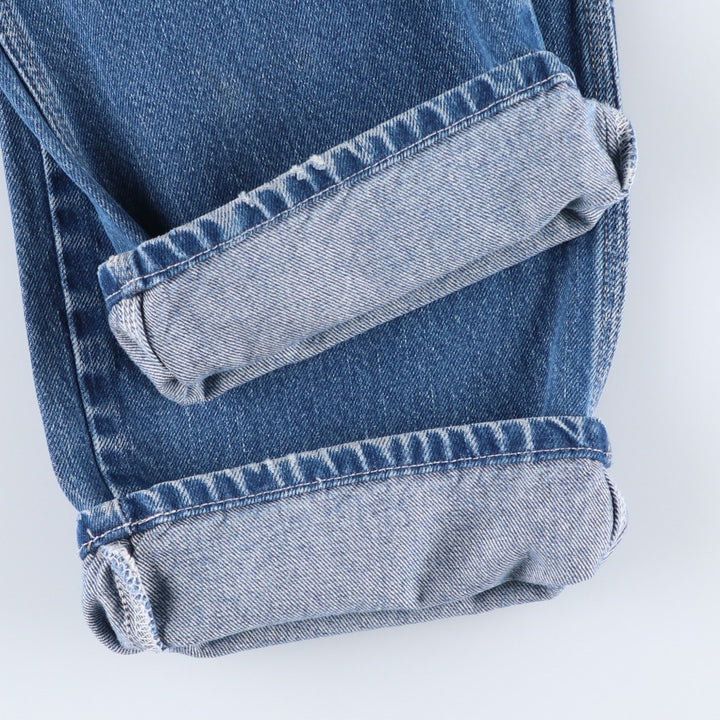 Dickies denim painter pants for men, equivalent to W39 unclear blue type Vintage Second Hand