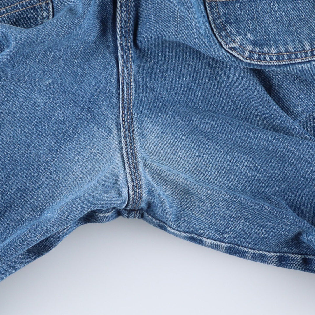 Dickies denim painter pants for men, equivalent to W39 unclear blue type Vintage Second Hand