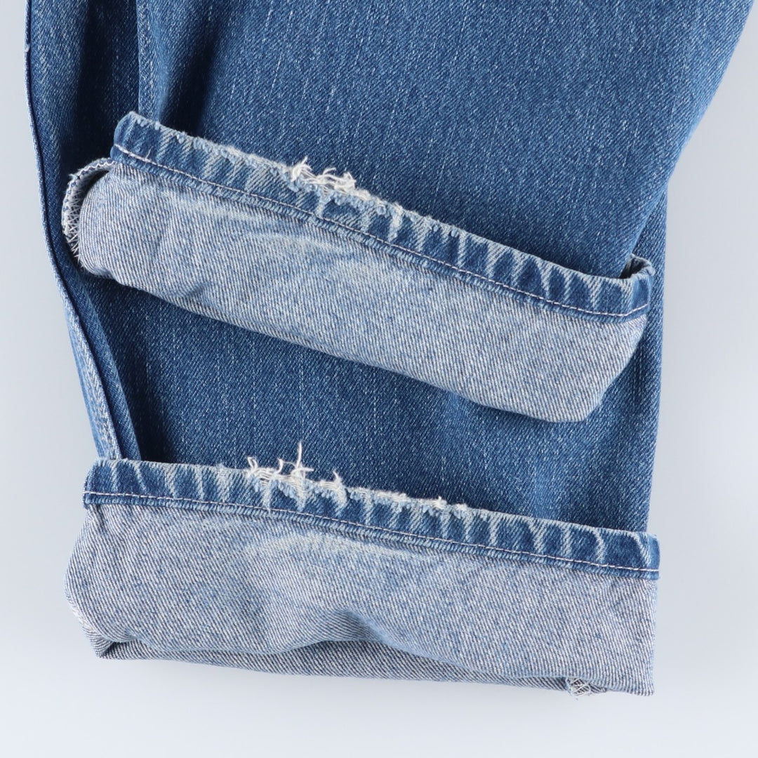 Dickies denim painter pants for men, equivalent to W39 unclear blue type Vintage Second Hand